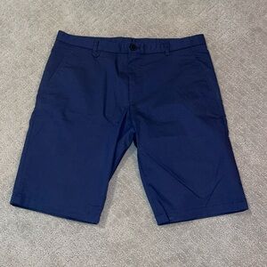Navy Blue Hugo Boss Shorts